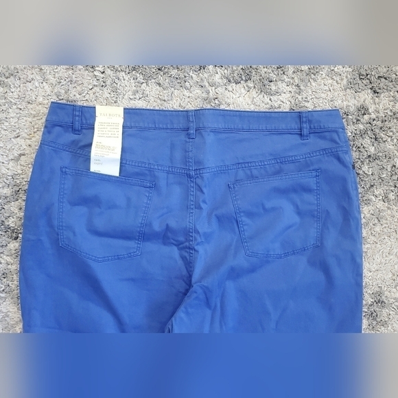 Talbots Heritage Twill women's cropped pants Seasonless Classic Cotton Relaxed - Picture 6 of 11